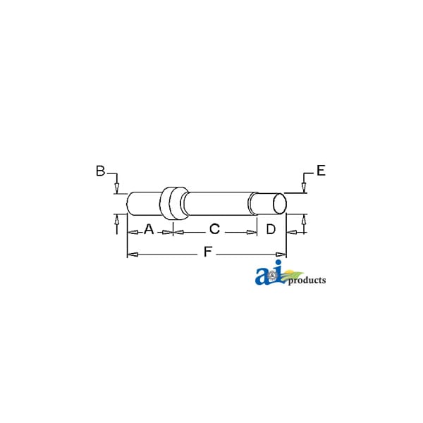 Adapter Pipe 19.5" x3.5" x3.5"
